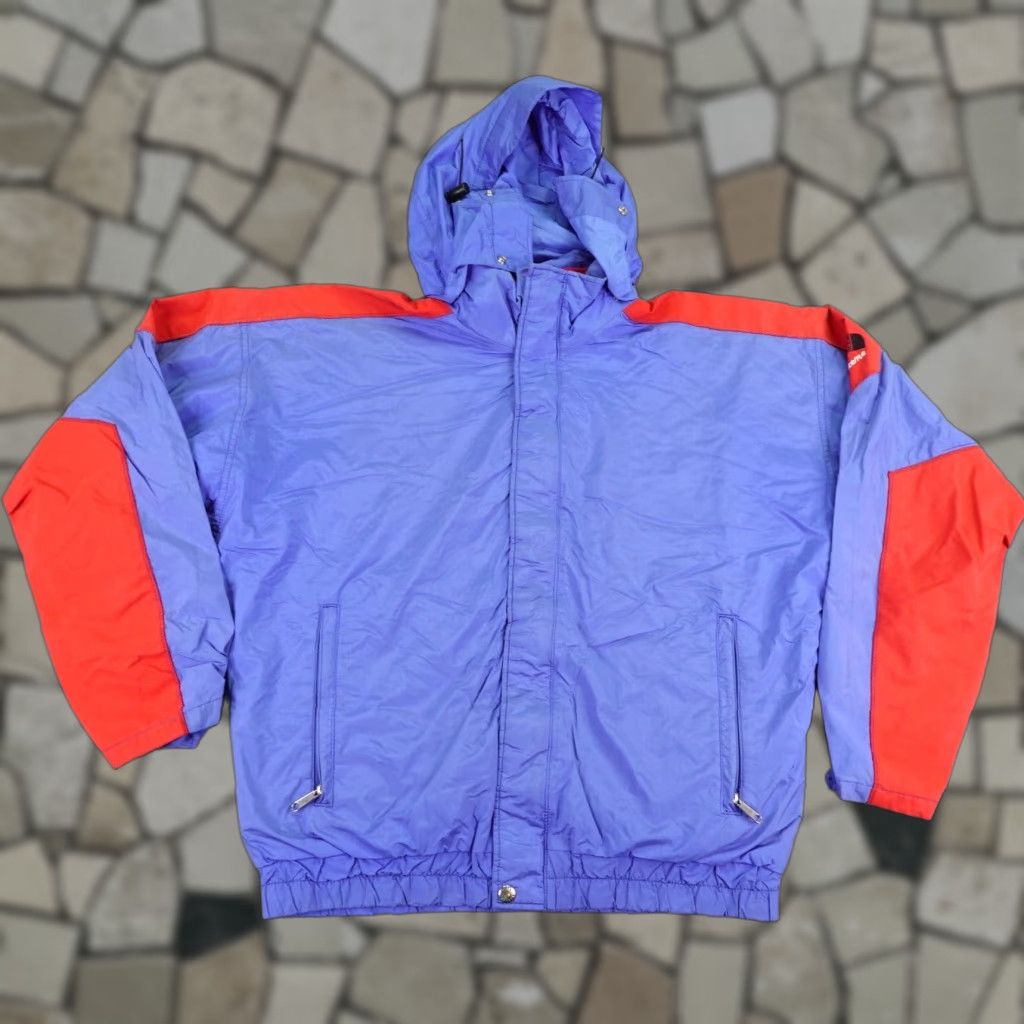 The North Face VINTAGE The North Face Jacket Mens L Blue 90s Outdoor Zip Waterproof Hooded Pockets Full Zipped Size US L / EU 52-54 / 3 - 1 Thumbnail