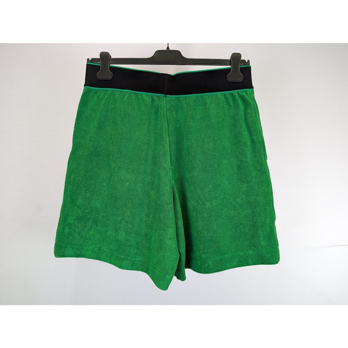 Bottega Veneta o1rshd1 Medium Weight Towelling Jersey Shorts in Parakeet Size US 32 / EU 48 - 14 Thumbnail