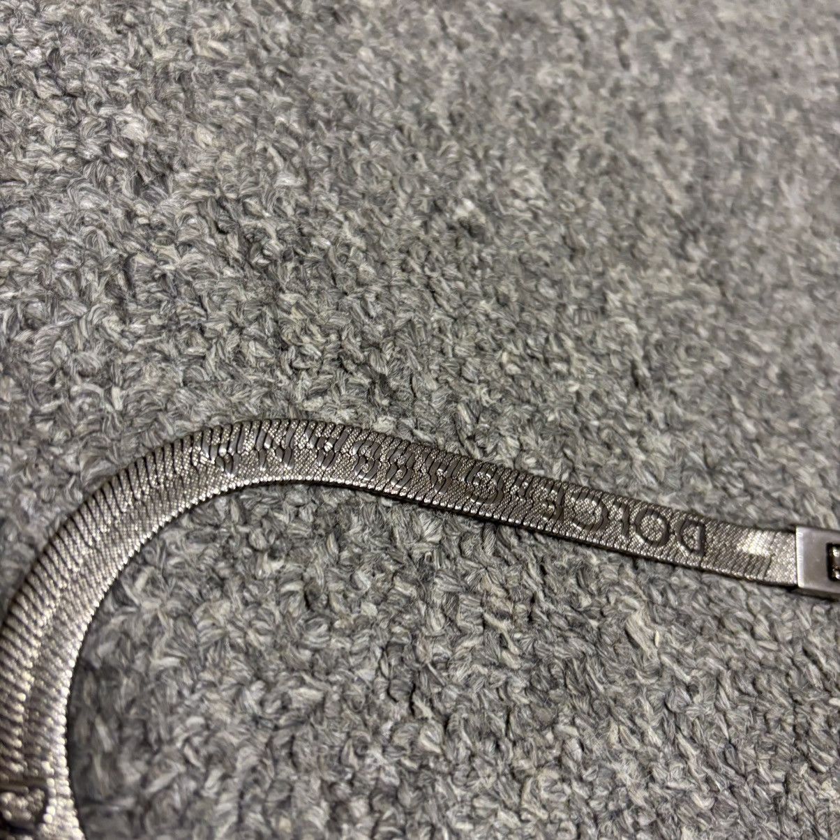 Dolce & Gabbana Dolce & Gabbana snake chain logo necklace Size ONE SIZE - 4 Thumbnail