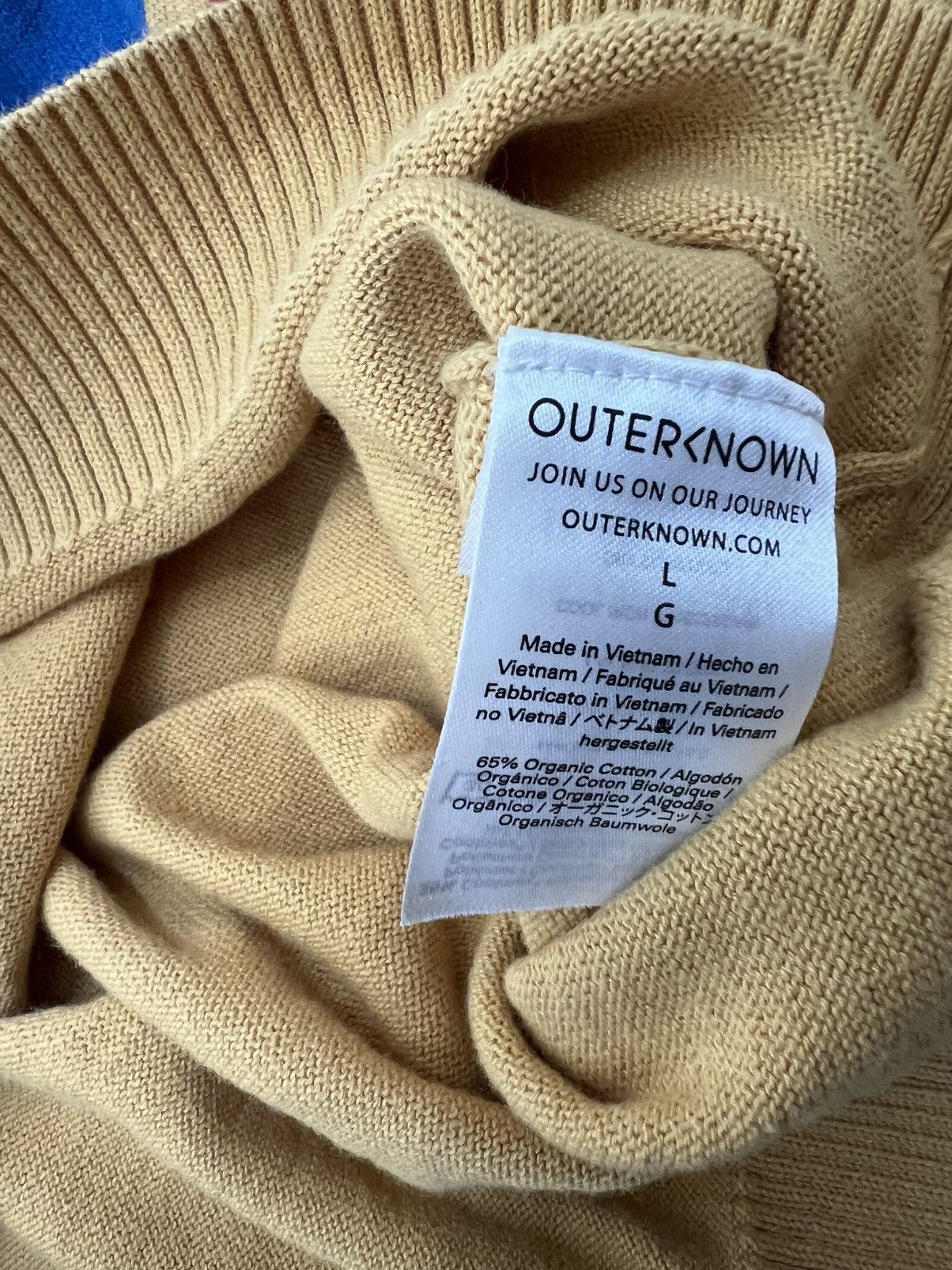 Outerknown Outerknown striped nostalgia sweater Size US L / EU 52-54 / 3 - 3 Thumbnail