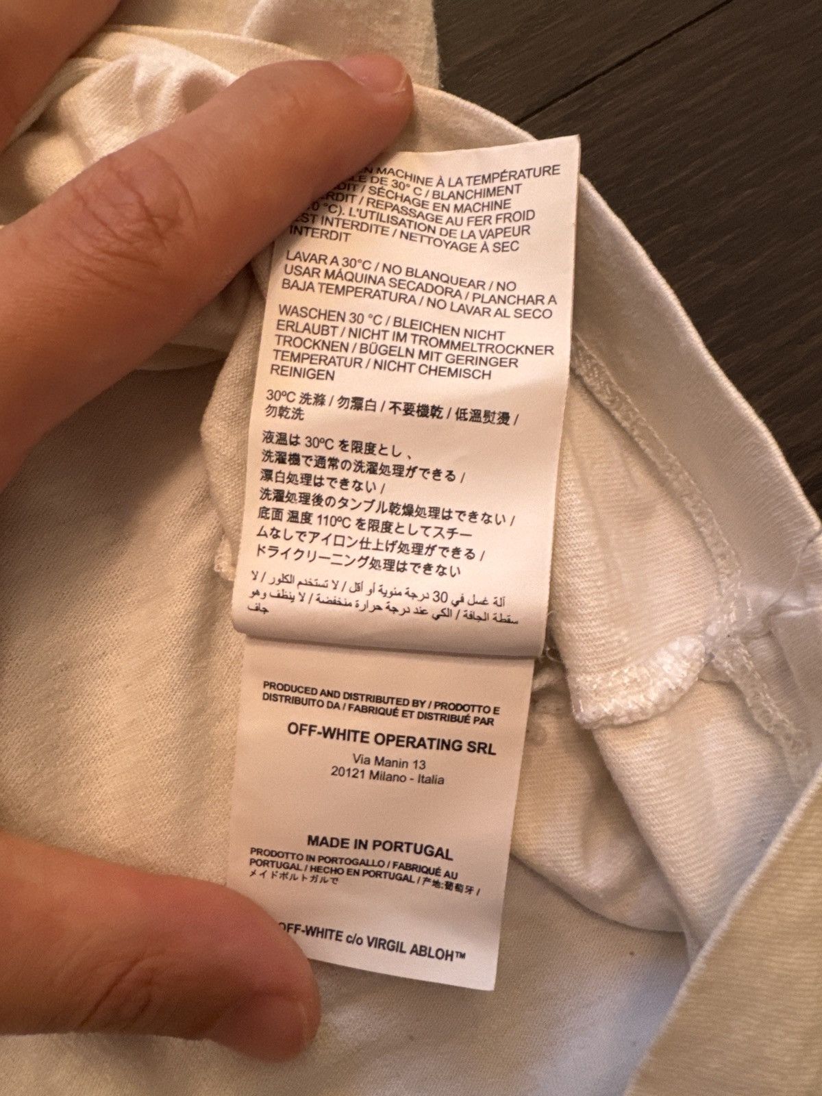 Off-White Off-White Oil Painting White t shirt Size US S / EU 44-46 / 1 - 6 Thumbnail