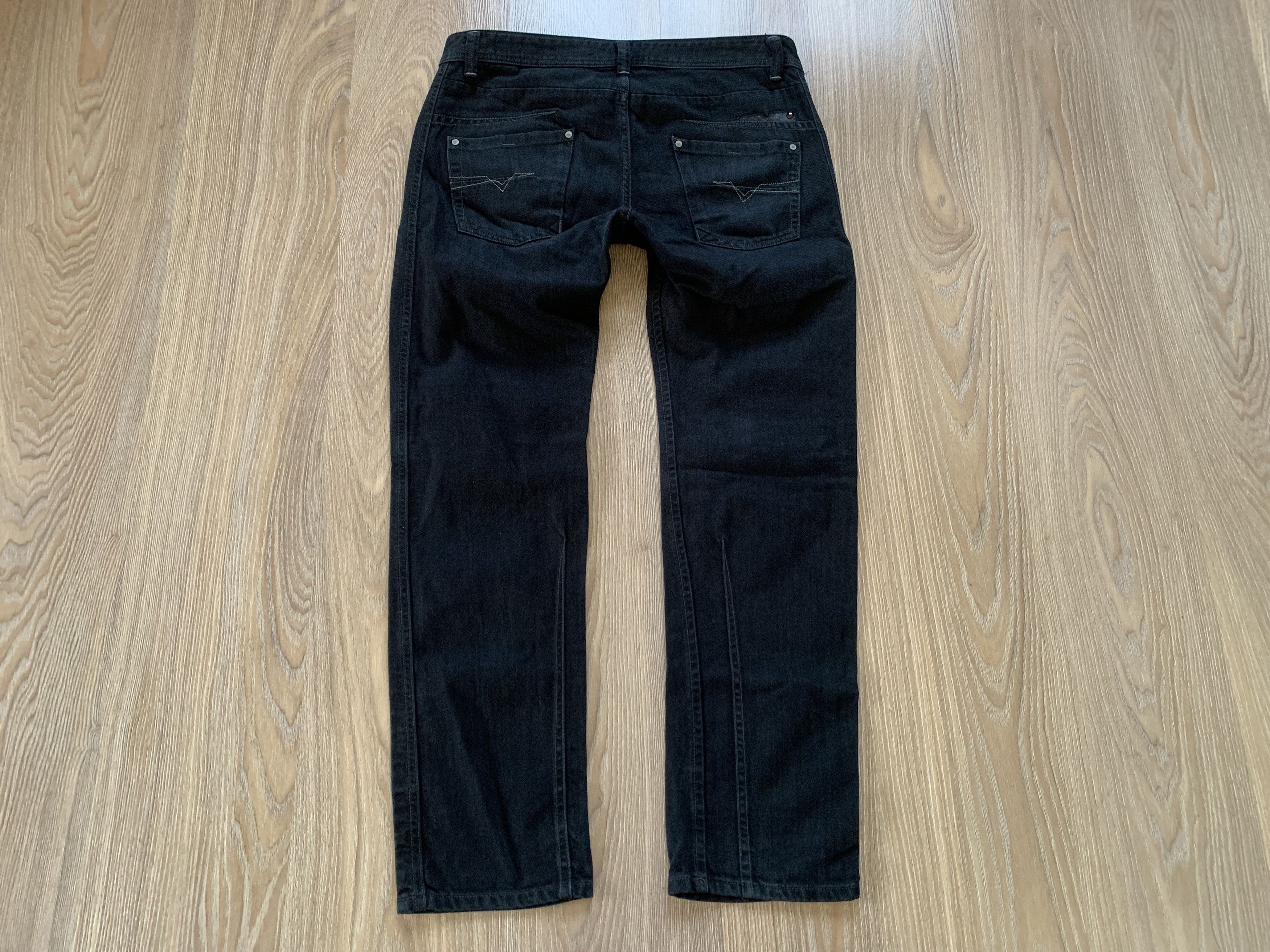 Diesel Diesel Darron Regular Slim Tapered Jeans Size US 33 - 3 Thumbnail