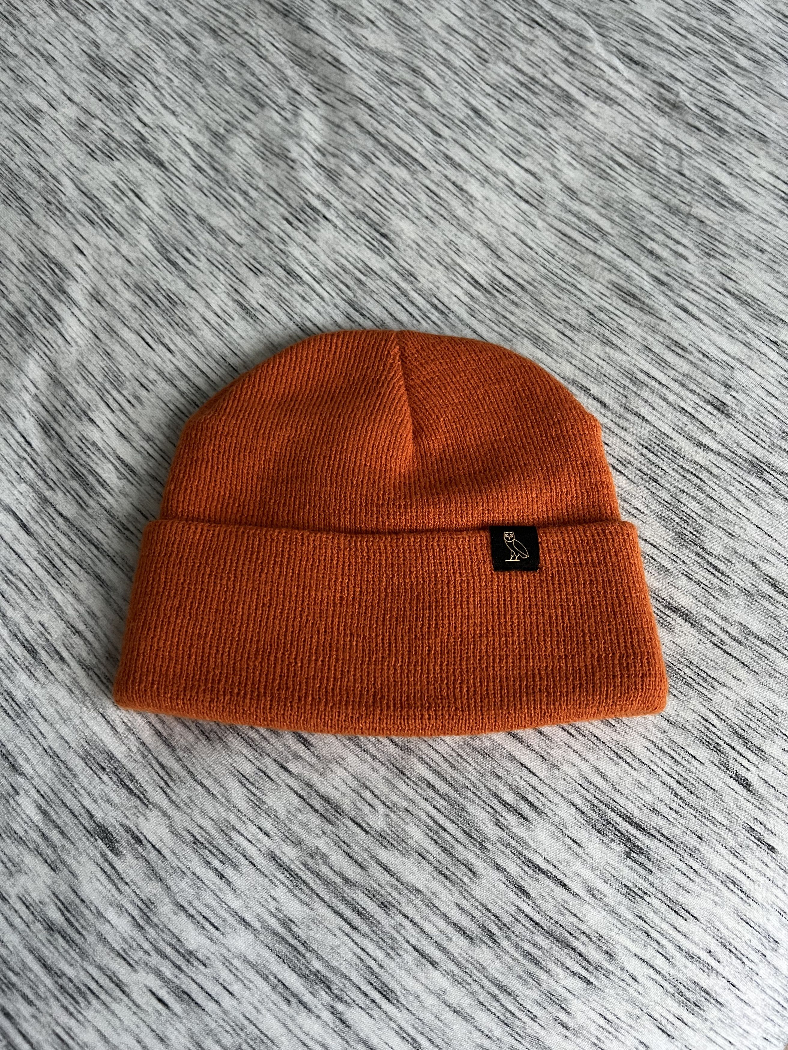October's Very Own OVO Beanie Orange Size ONE SIZE - 1 Thumbnail
