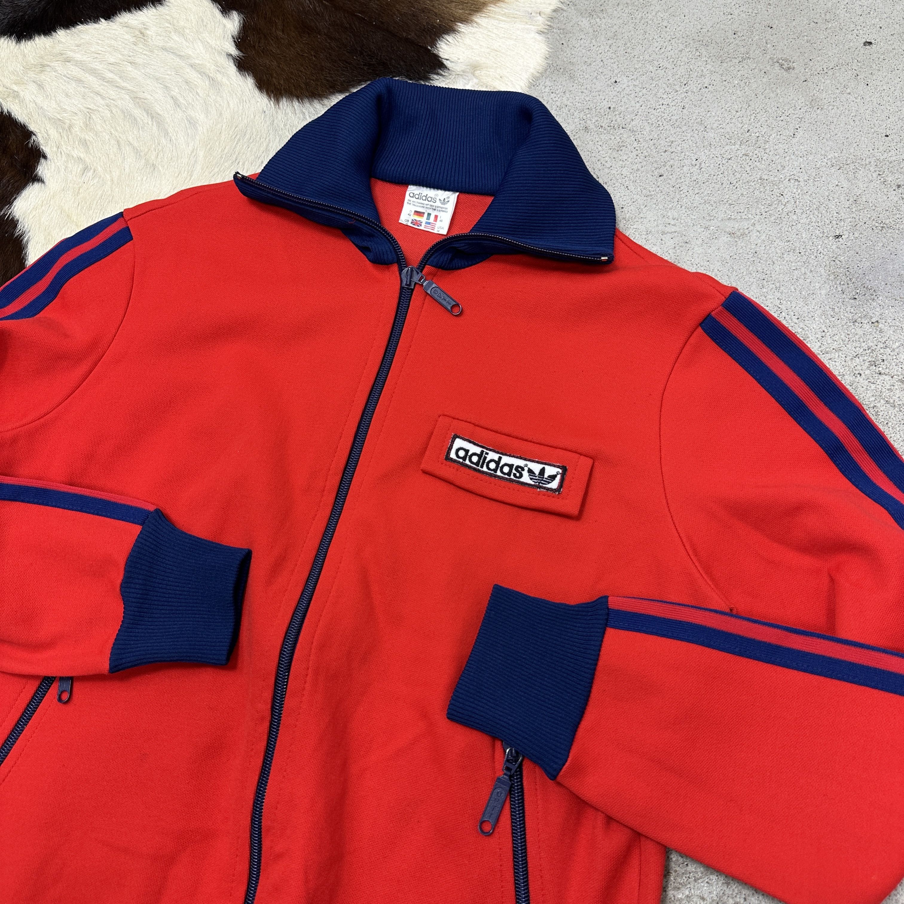 Adidas Vintage Sporty Streetwear Old School Adidas Tracksuit 80s Size US S / EU 44-46 / 1 - 3 Thumbnail