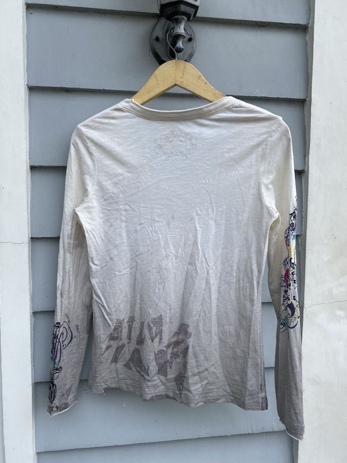Esprit Esprit Psychedelic Graphic with Crazy Details & Crazy Design Size L / US 10 / IT 46 - 2 Thumbnail