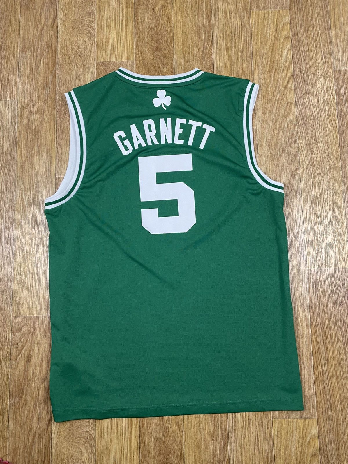 Adidas × NBA × Vintage Boston Celtics Adidas 2011 Garnett Jersey Size US L / EU 52-54 / 3 - 8 Thumbnail