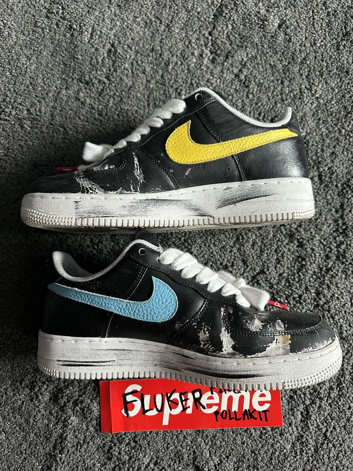 Nike × peaceminusone Nike Air Force 1 Low G-Dragon Peaceminusone Para-Noise 3.0 Size US 10 / EU 43 - 3 Thumbnail