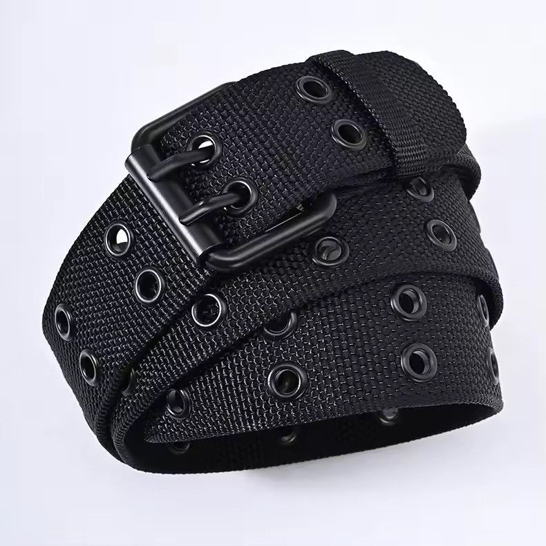 Japanese Brand Y2K Nylon Fabric Belt Size 30 - 1 Thumbnail