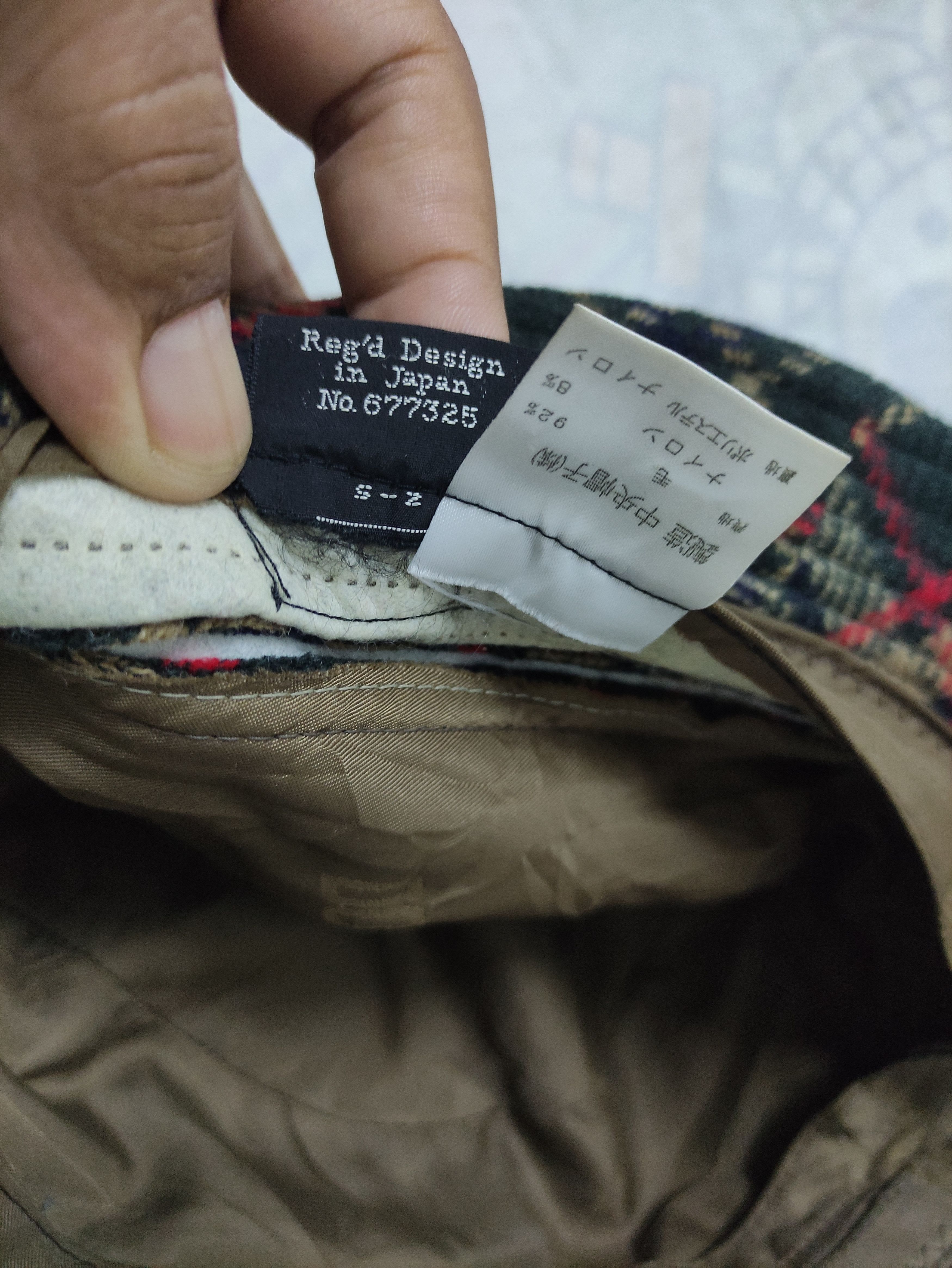 DAKS × Vintage DAKS LONDON VINTAGE WOOL BUCKET HAT Size ONE SIZE - 9 Thumbnail
