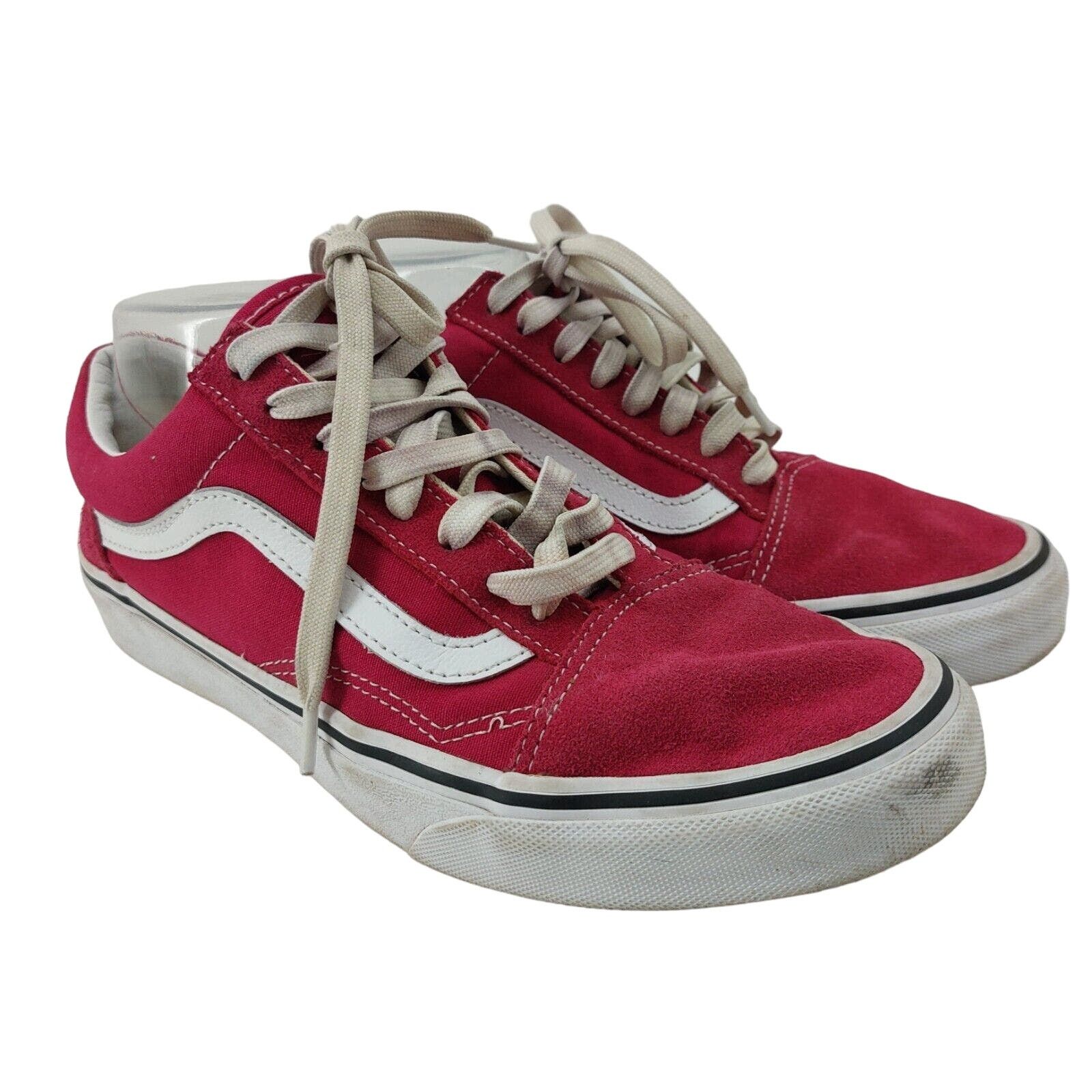 Vans VANS Old Skool Low Magenta Pink Classic Low Top Sneaker 7.5 Size US 7.5 / IT 37.5 - 1 Thumbnail
