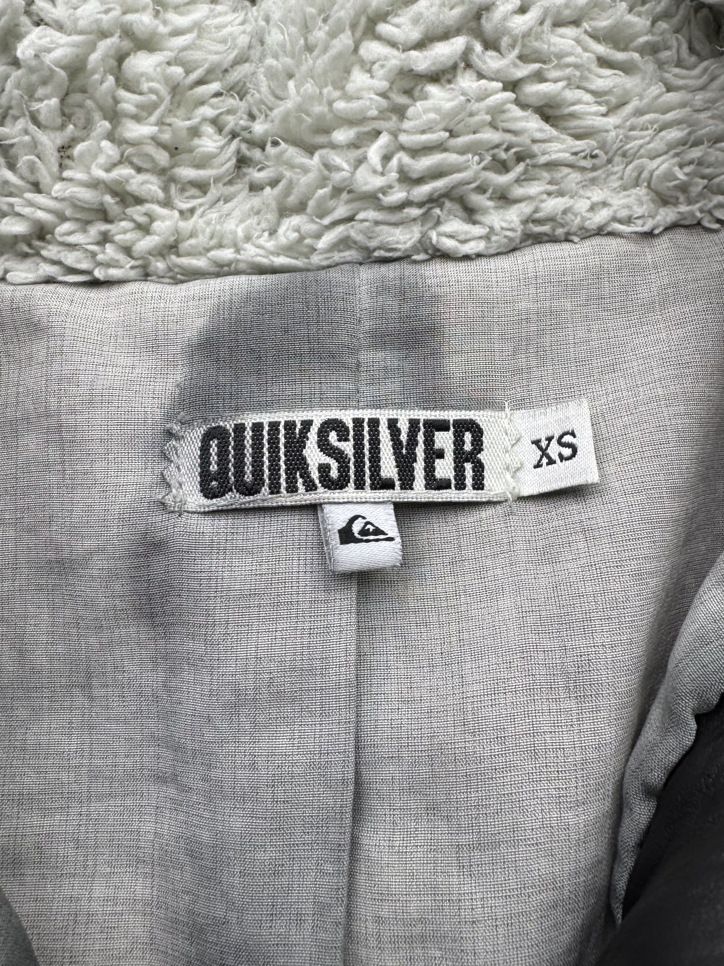 Quiksilver Quiksilver Faux Fur Jacket With Leather Details (B122)E2 Size XS / US 0-2 / IT 36-38 - 4 Thumbnail