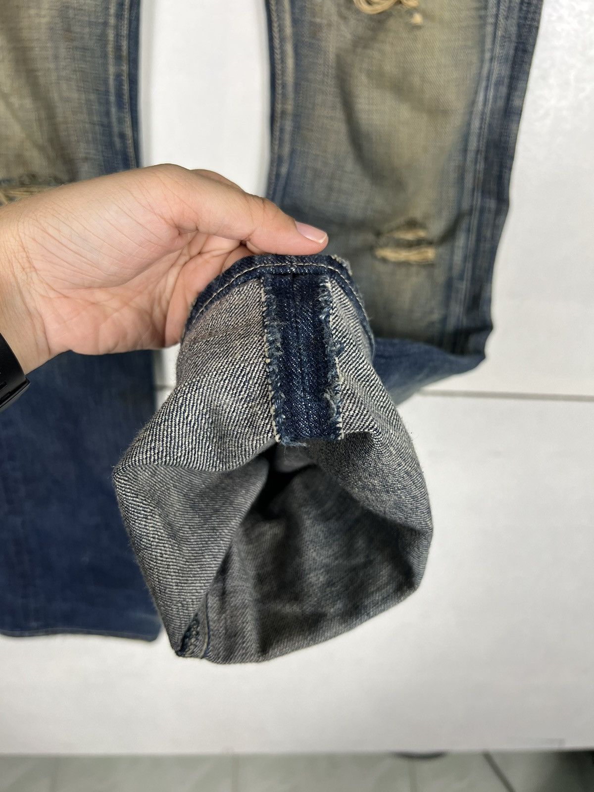 Eight X × Japanese Brand Denim jeans Size US 34 / EU 50 - 12 Thumbnail