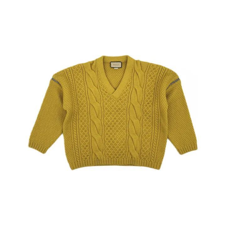 Gucci Gucci Gucci Detachable Long Sleeve Knitted Sweater -2506 Size US L / EU 52-54 / 3 - 2 Thumbnail