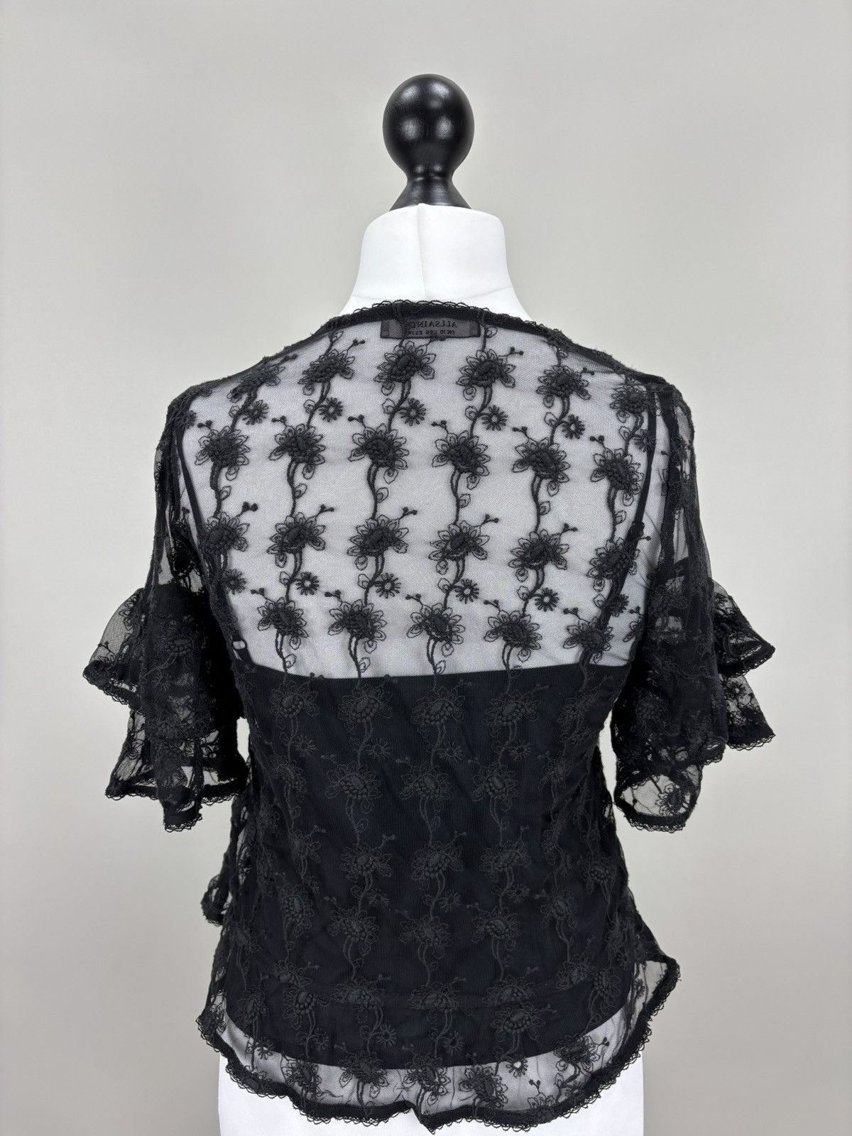 Allsaints Womens blouse AllSaints Size 38 Color Black Size XS / US 0-2 / IT 36-38 - 7 Thumbnail