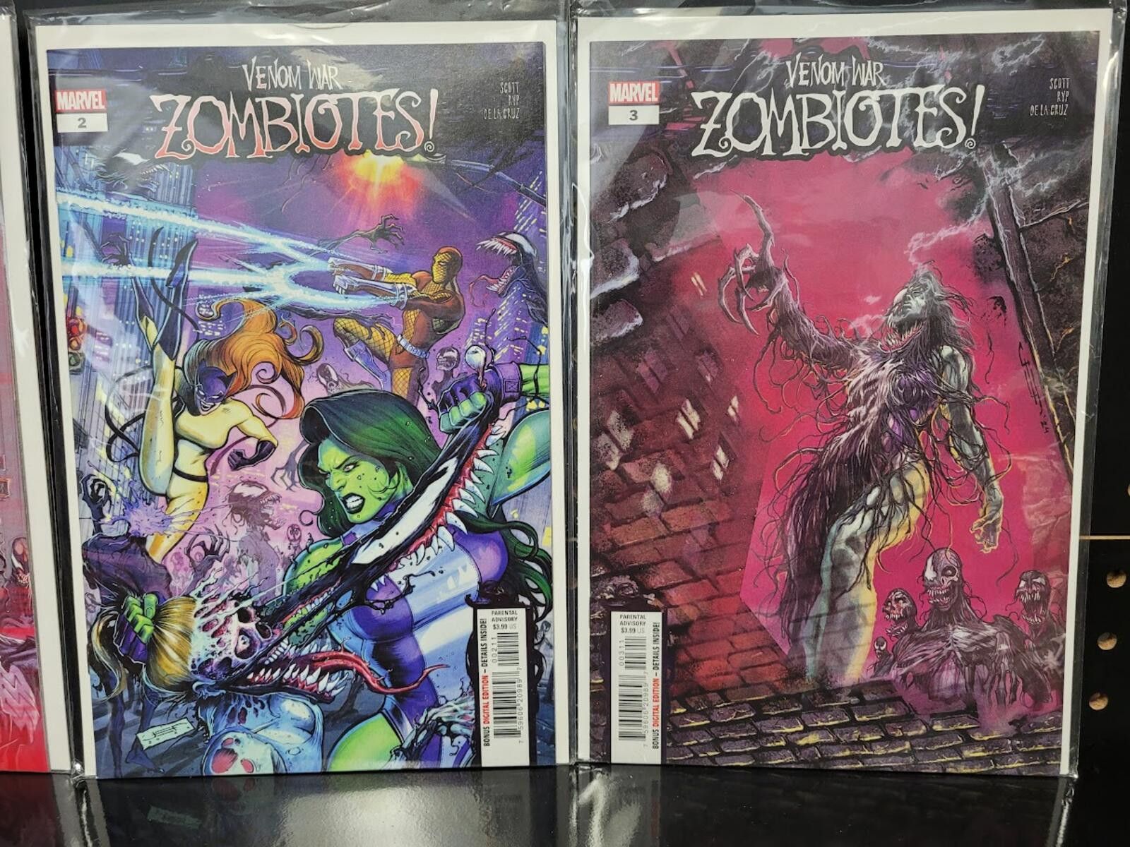 Marvel Comics Venom War: Zombiotes #1-3 Complete Set Marvel 2024 NM Size ONE SIZE - 3 Thumbnail
