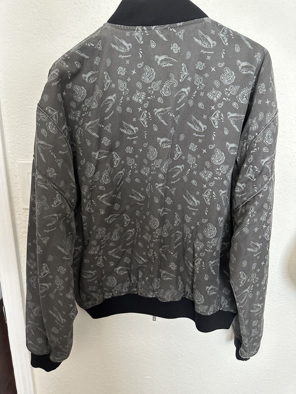 Represent Clo. Represent Paisley Bomber Jacket Size US M / EU 48-50 / 2 - 6 Thumbnail
