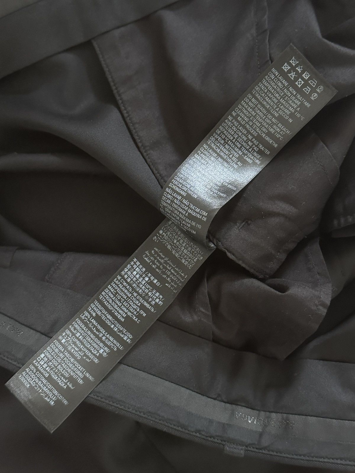 Balenciaga Balenciaga Cropped Flared Suit Pants Size 44S - 7 Thumbnail