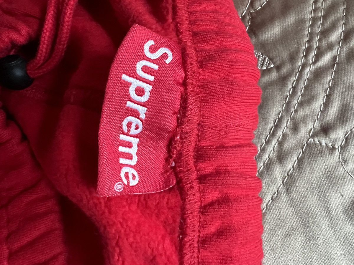 Supreme Supreme Set In Logo Sweatpants Red Medium Size US 32 / EU 48 - 10 Thumbnail