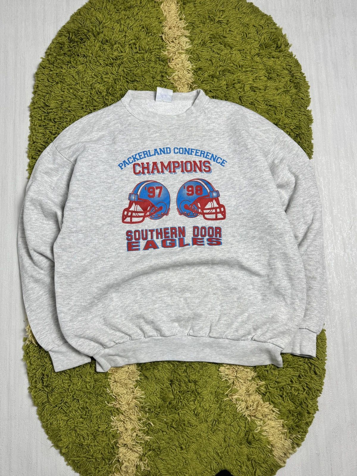 American Eagle Outfitters × Vintage Vintage 90s American Eagle Outfitters Baseball Sweatshirt Size US L / EU 52-54 / 3 - 1 Thumbnail