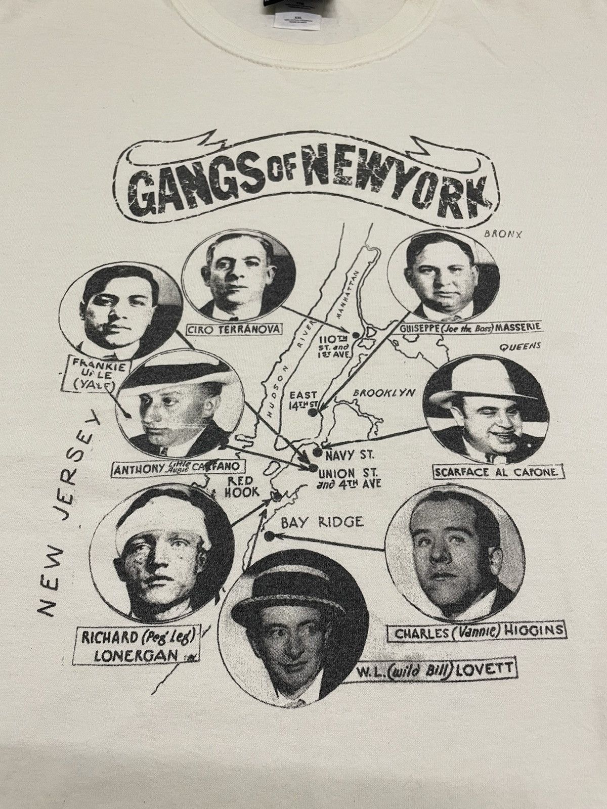 Vintage VINTAGE GANGS OF NEWYORK By KEEP DIGGING NYC TEES Size US XXL / EU 58 / 5 - 5 Thumbnail