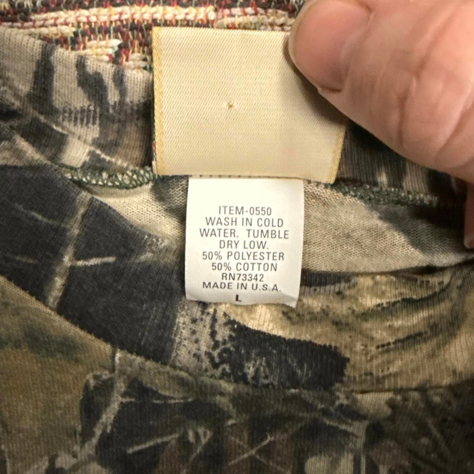 Redhead Vintage RealTree Camo RedHead Kids Size Longsleeve Size US L / EU 52-54 / 3 - 4 Thumbnail