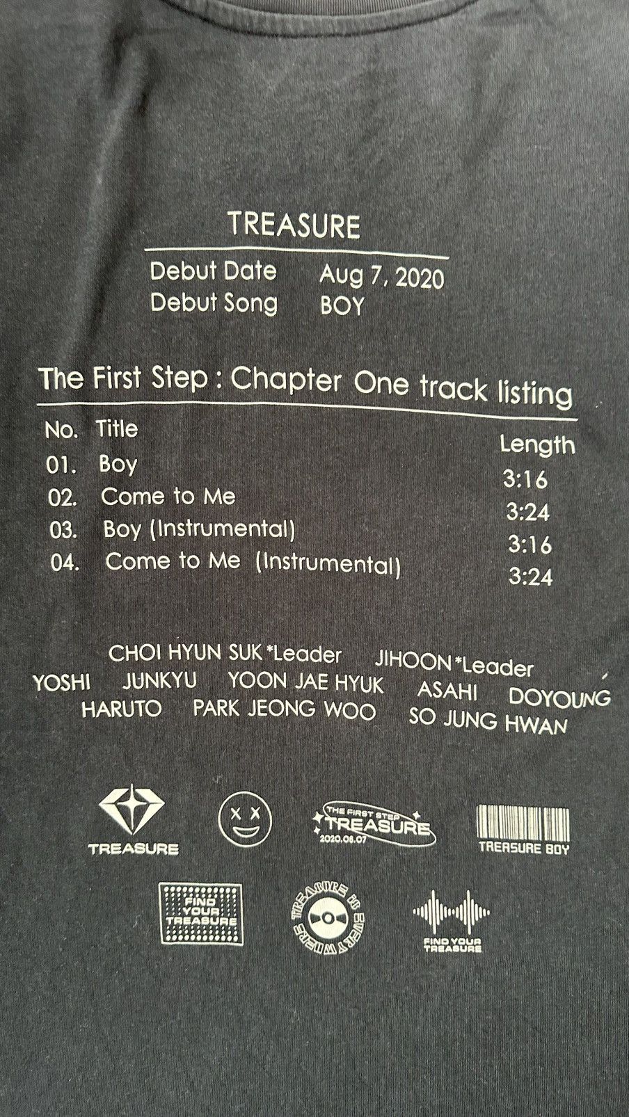 Uniqlo TREASURE UNIQLO K POP TEE Size US XL / EU 56 / 4 - 7 Thumbnail