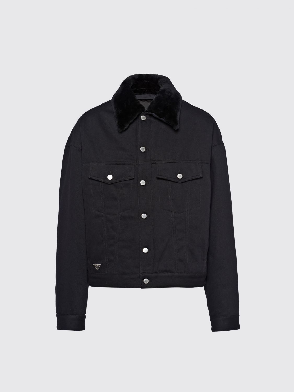 image of Prada Jacket Men Black (Size Small)