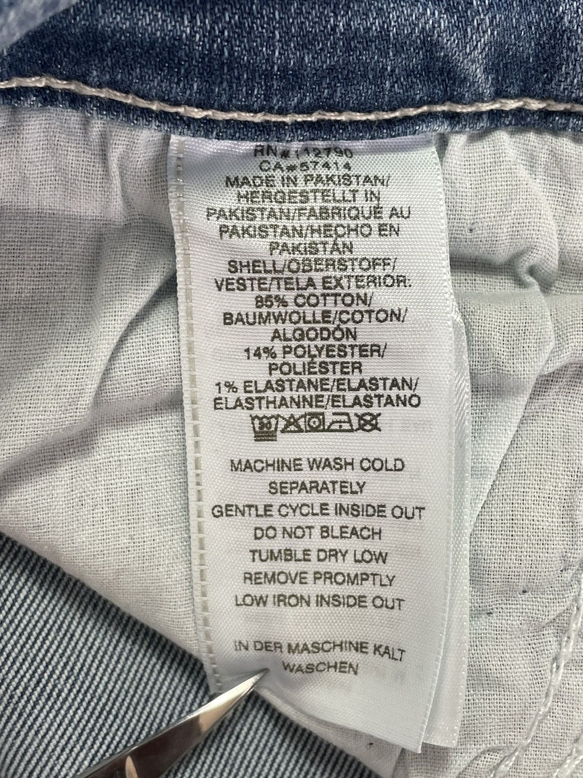 True Religion Vintage True Religion Jack Baggy Denim Jeans 90s Y2K Size US 32 / EU 48 - 10 Thumbnail