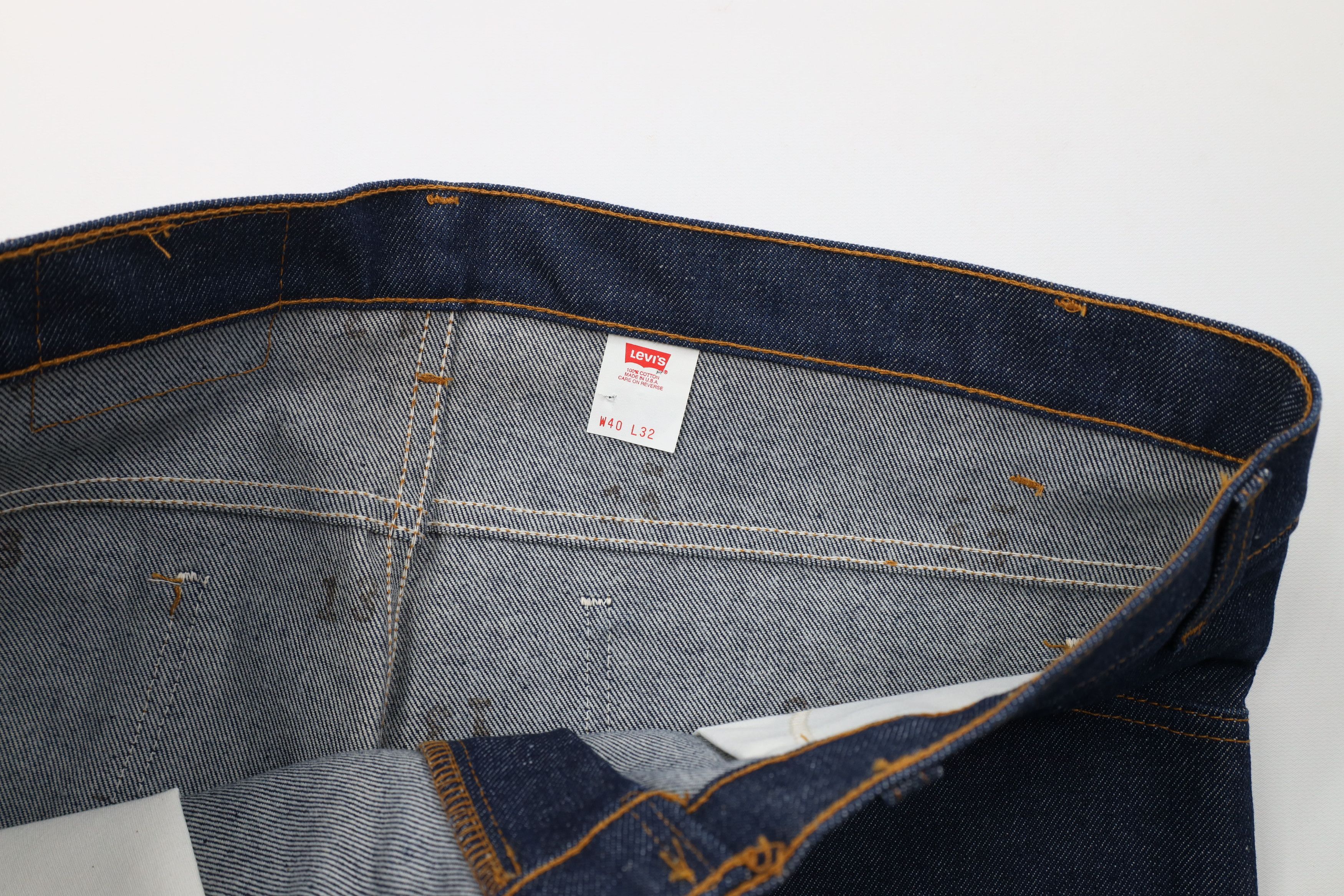 Levi's Deadstock Vintage 90s Levis 517 Orange Tab Bootcut Jeans USA Size US 40 / EU 56 - 7 Thumbnail