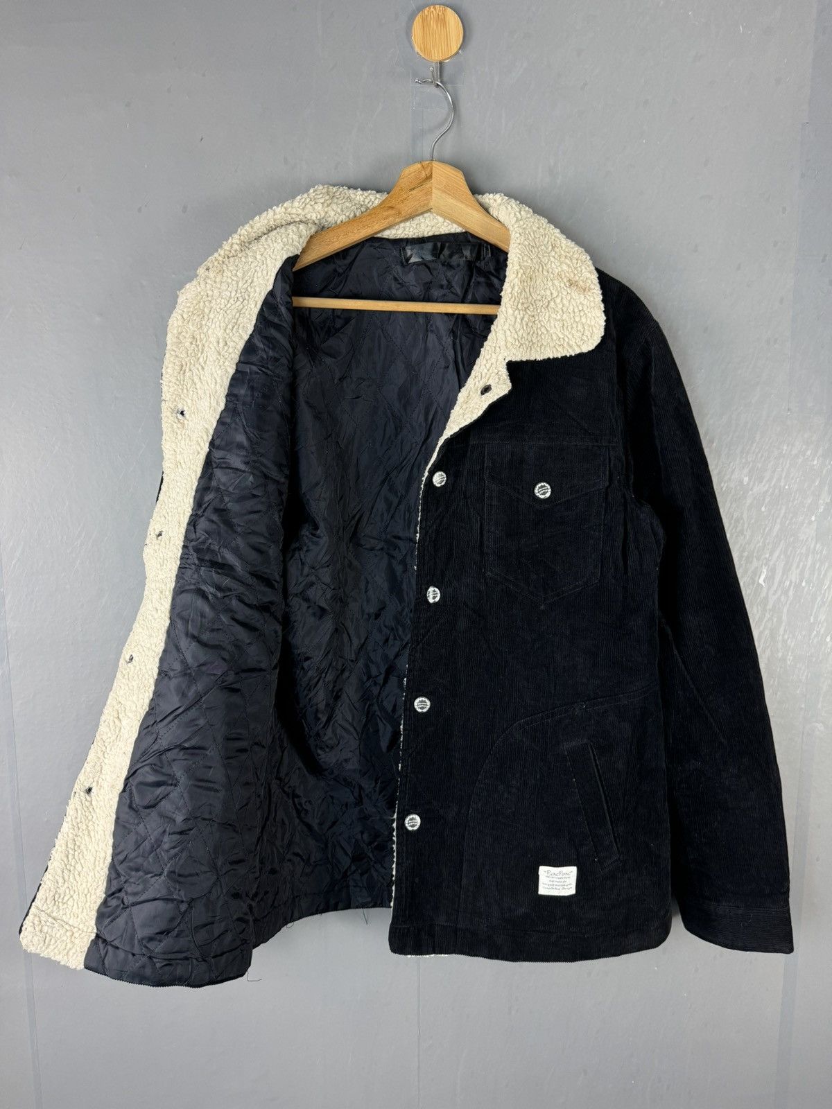 Japanese Brand JAPANESE CORDUROY BUTTON UP JACKET Size US S / EU 44-46 / 1 - 1 Thumbnail