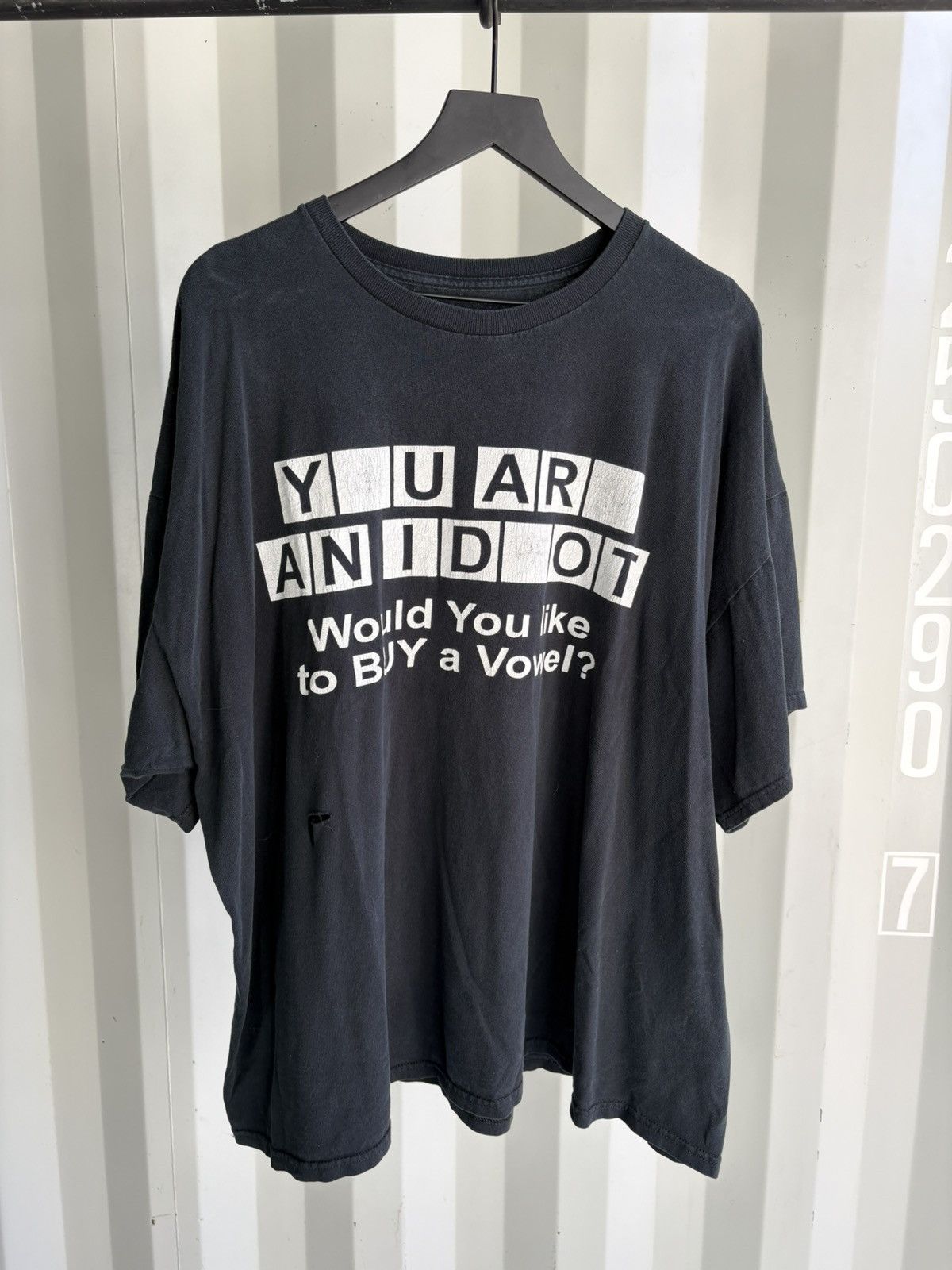 Vintage Vintage Your are an idiot Shirt Faded Grunge Band Size US XXL / EU 58 / 5 - 1 Thumbnail