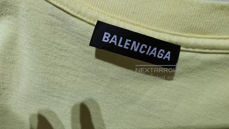 Balenciaga Balenciaga Neon yellow short sleeve t-shirt Size US XS / EU 42 / 0 - 4 Thumbnail