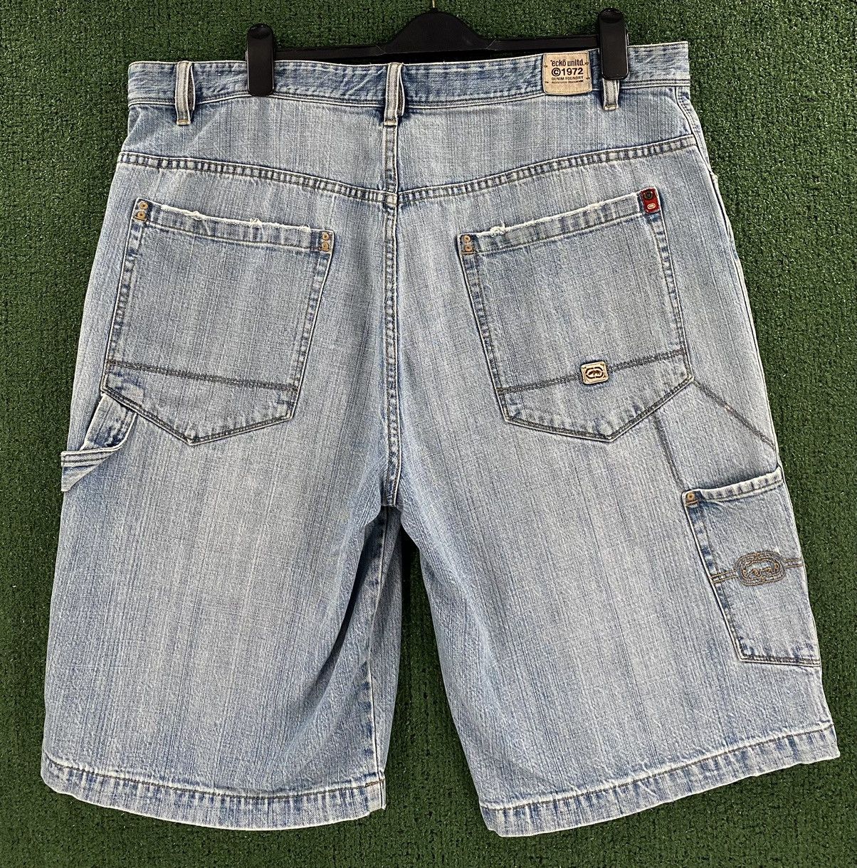 Ecko Unltd. Ecko Unltd. Denim Jean Carpenter Shorts Jorts Men’s Size 41 Size US 41 - 4 Thumbnail