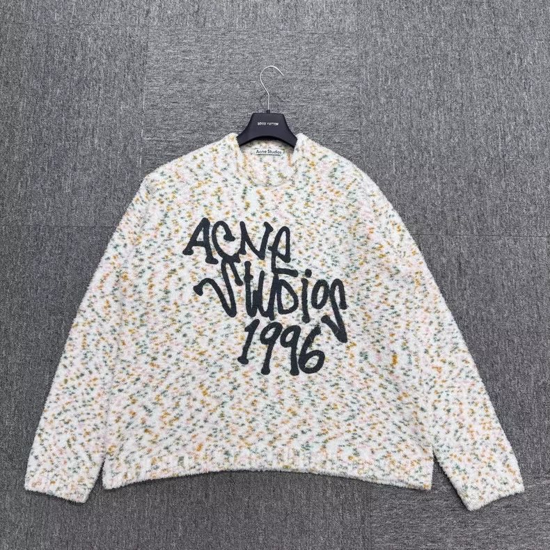 Acne Studios acne studios Spray-printed rainbow sweater 2504-Nextarrow Size US S / EU 44-46 / 1 - 1 Thumbnail