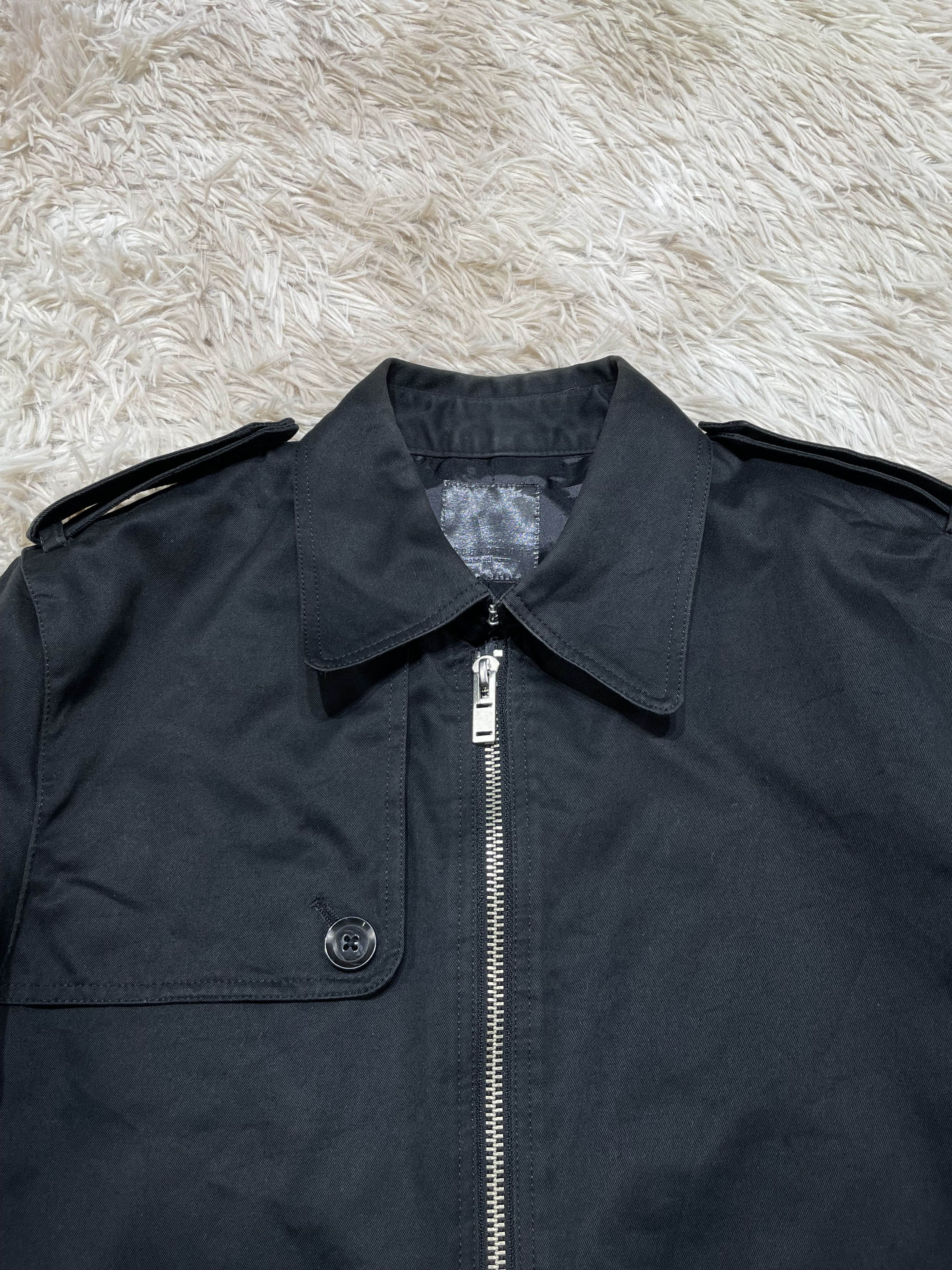 NANO universe GROUND FLOOR BLACK COTTON JACKET Size US S / EU 44-46 / 1 - 3 Thumbnail
