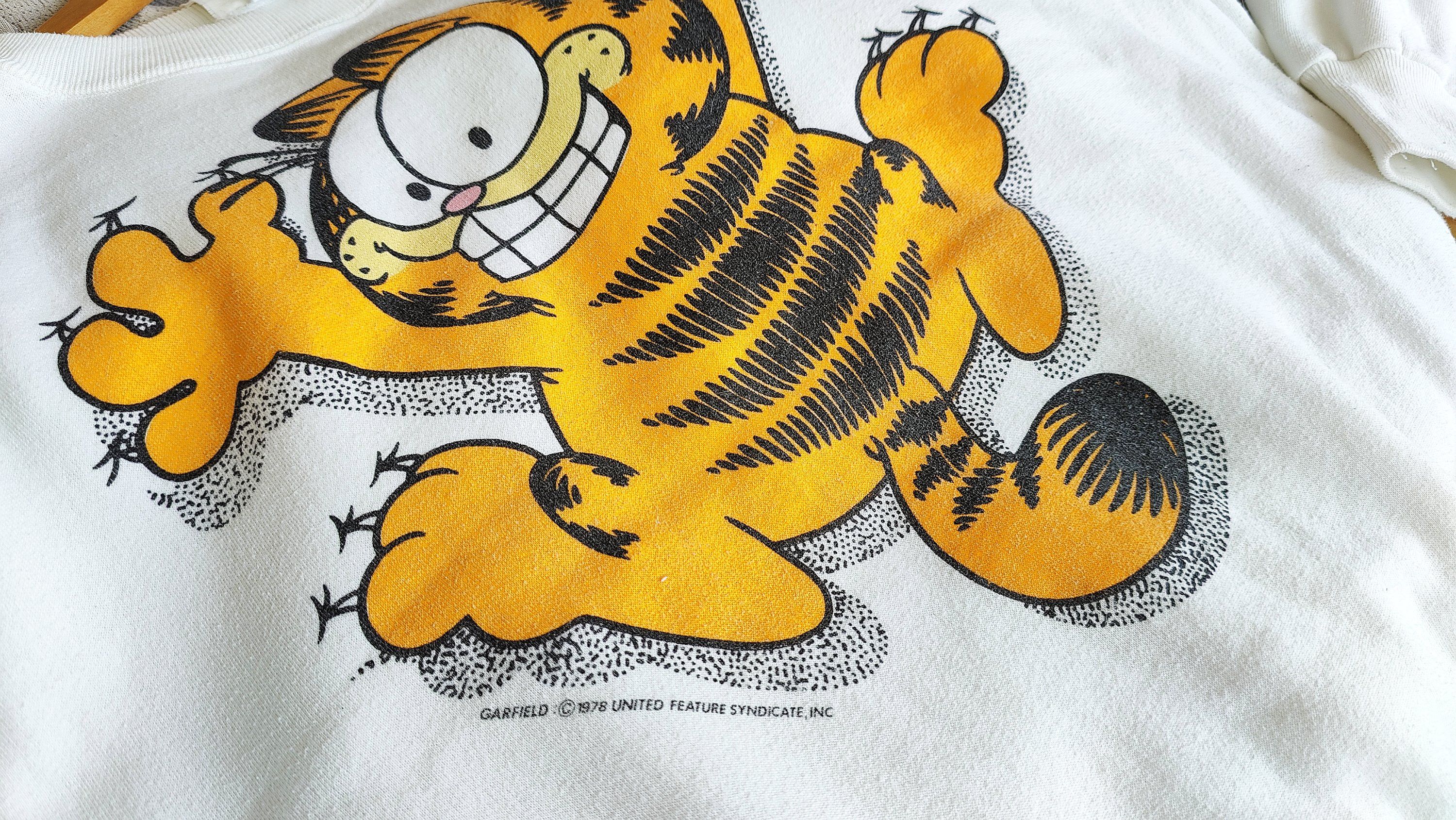 Vintage Garfield 1978 Vintage Scratch VTG Sweatshirt Size US M / EU 48-50 / 2 - 6 Thumbnail