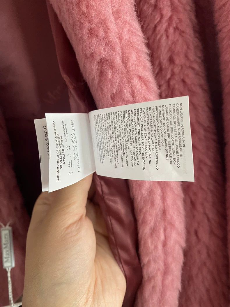 Max Mara Max Mara Pink Teddy bear coat, Size XS / US 0-2 / IT 36-38 - 5 Thumbnail