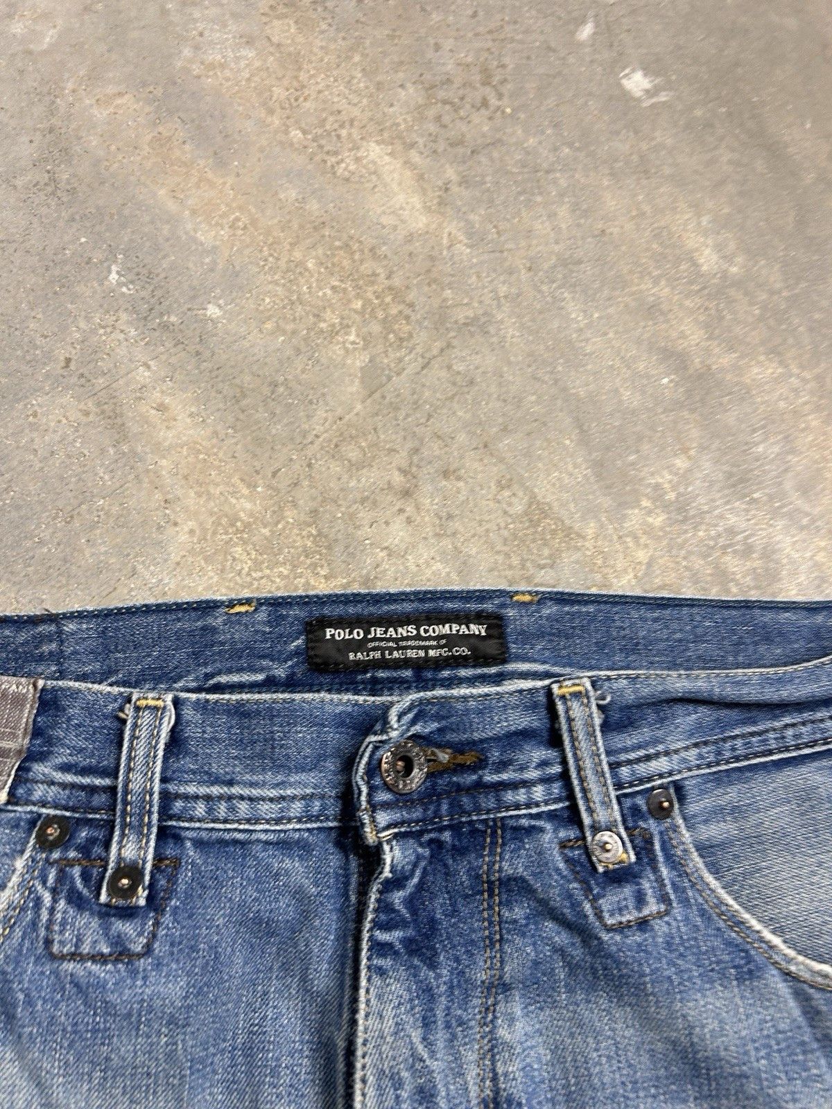 Polo Ralph Lauren Vintage Polo Ralph Lauren Miner Jeans 35x31 Straight Skater Size US 35 - 6 Thumbnail