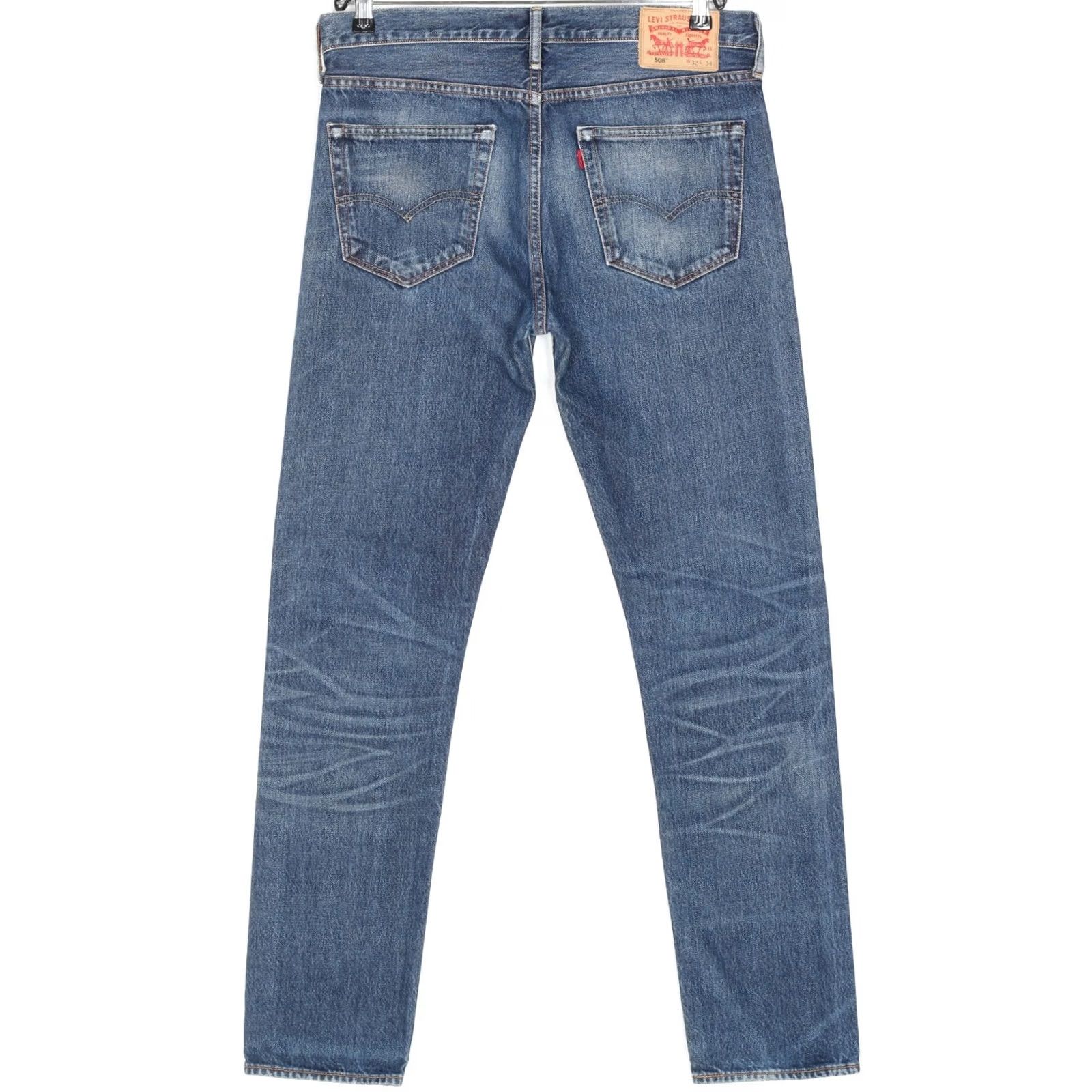Levi's LEVI’S 508 Jeans Men Size W32 L34 Regular Tapered DZ6558 Blue Denim Size US 32 / EU 48 - 2 Thumbnail