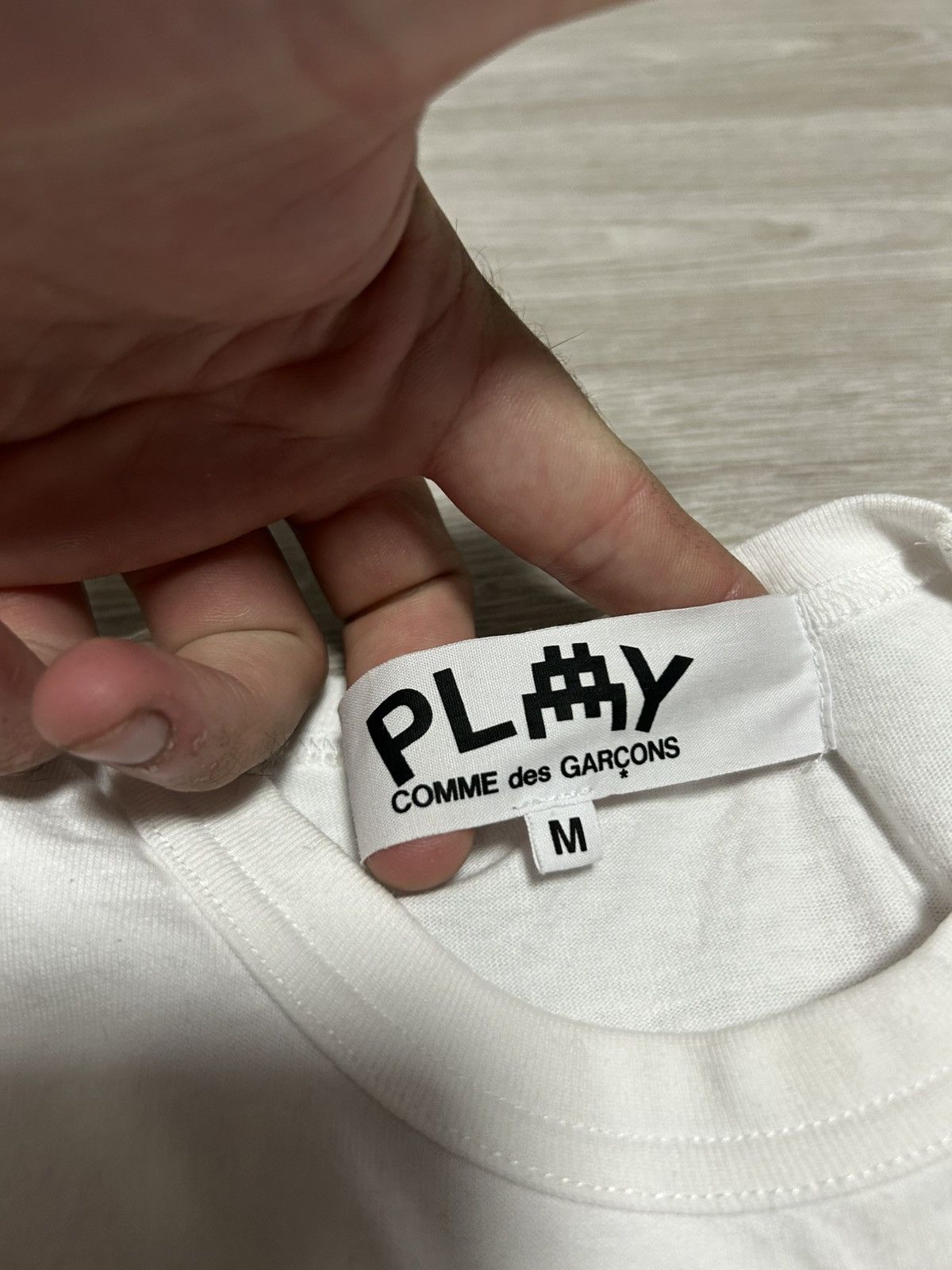 Comme des Garcons PLAY COMME DES GARÇONS PLAY Artwork Invader Edition Heart T-Shirt Size US S / EU 44-46 / 1 - 6 Thumbnail