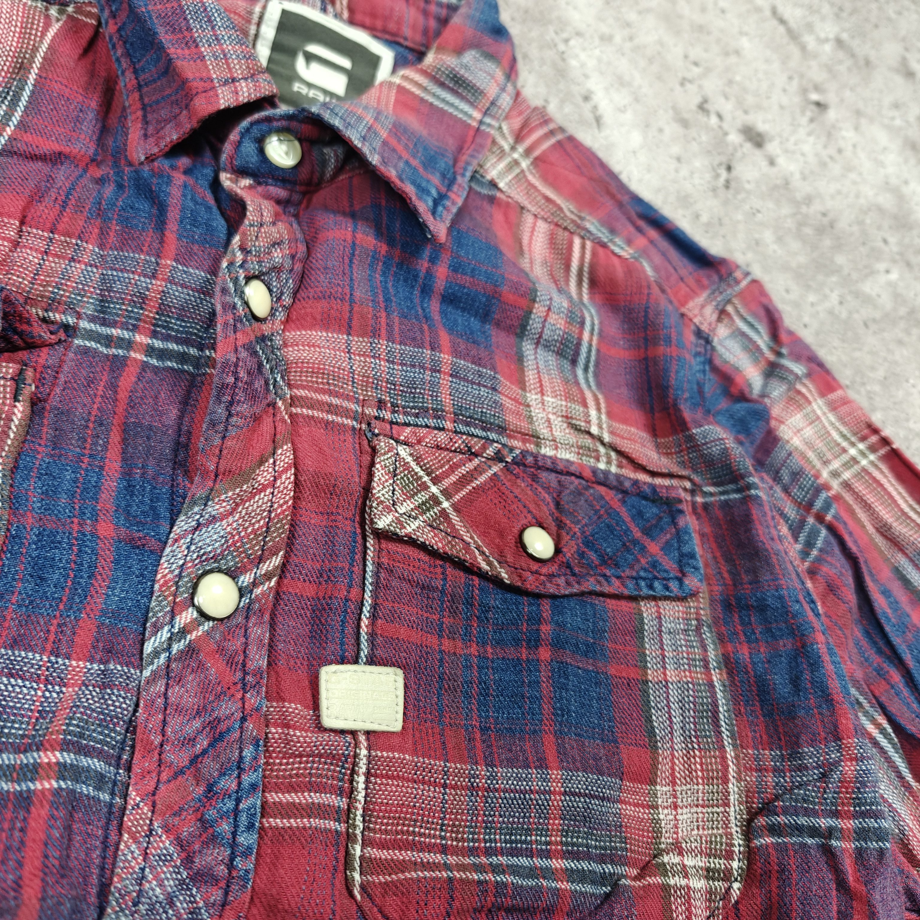 G-Star G-Star Raw Shirt Landoh Check size M Size US M / EU 48-50 / 2 - 5 Thumbnail