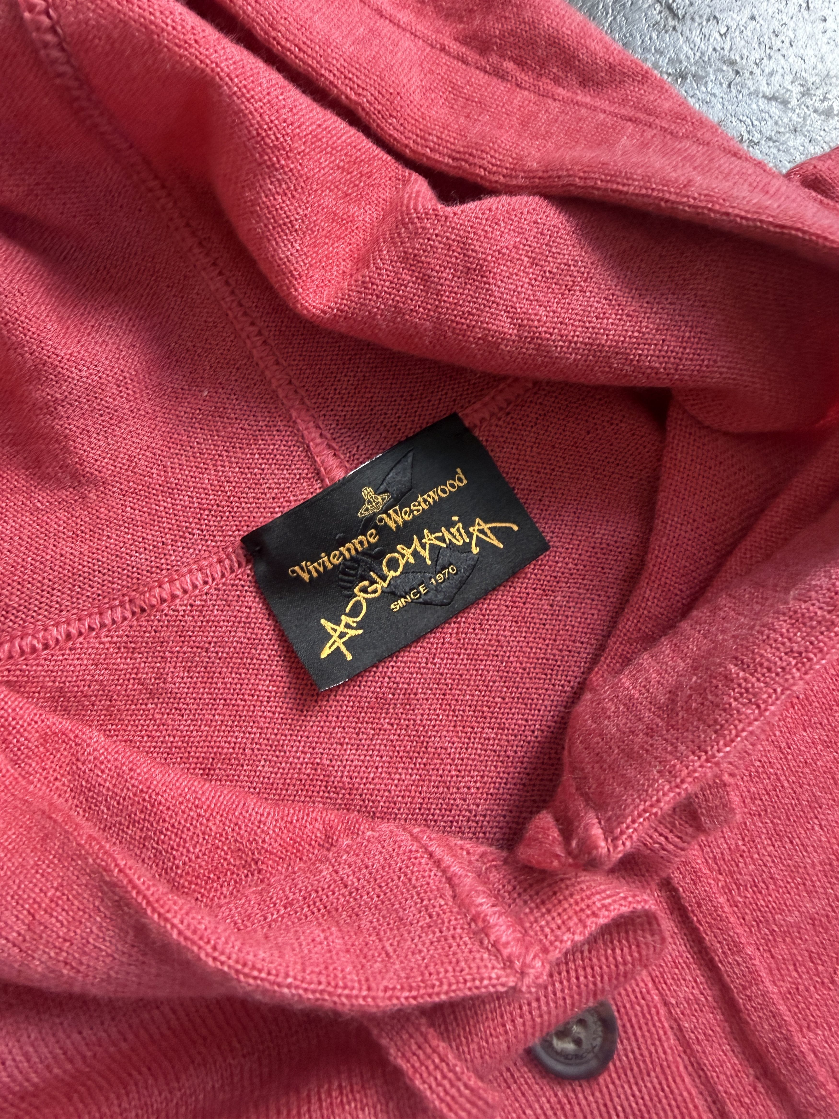 Vivienne Westwood New Anglomania Lana Wool 2017 Buttoned Hoodie Size S / US 4 / IT 40 - 4 Thumbnail