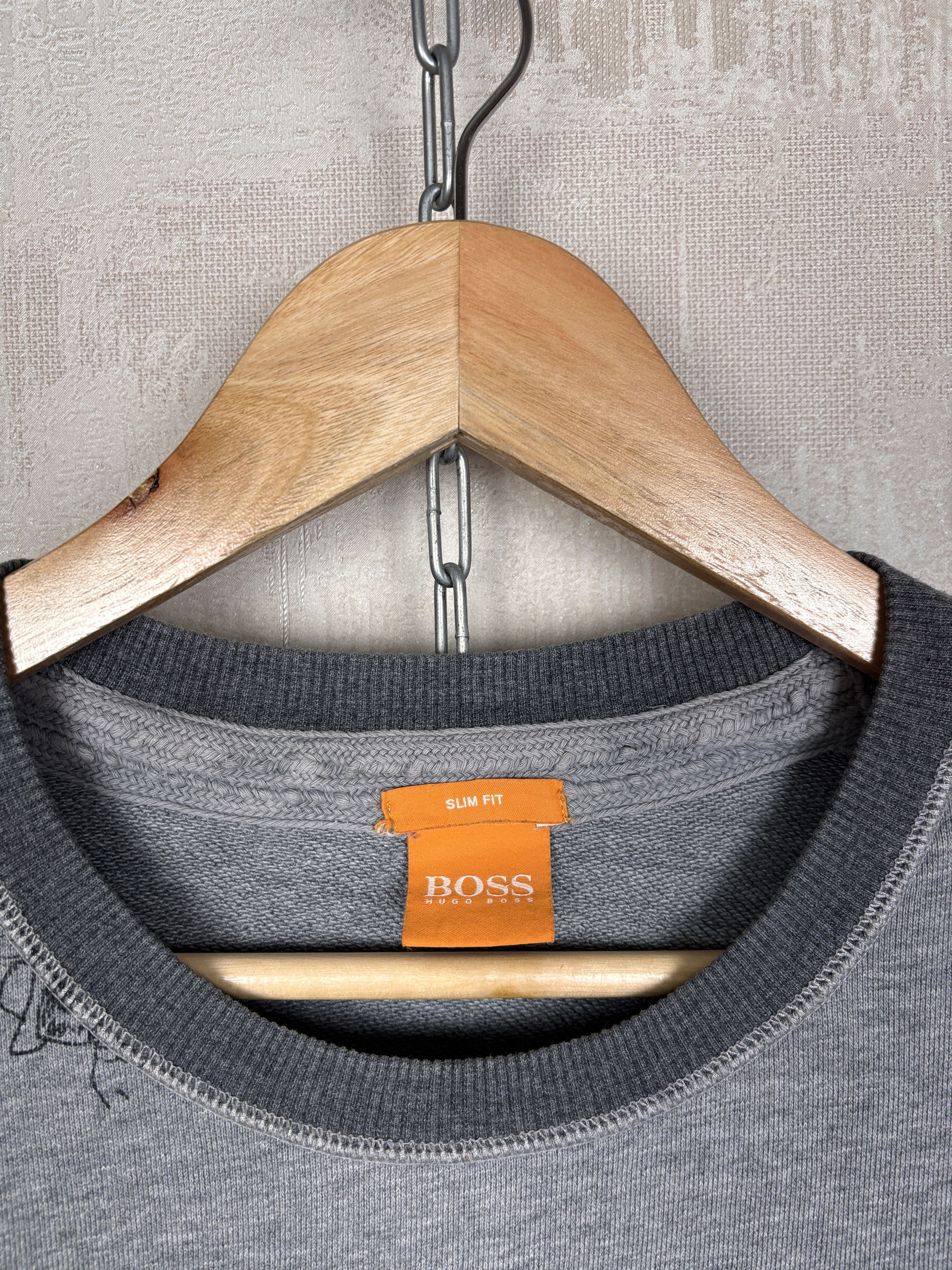 Hugo Boss Hugo Boss Orange Wheel Style Sweatshirt Scribble Print Size US M / EU 48-50 / 2 - 5 Thumbnail