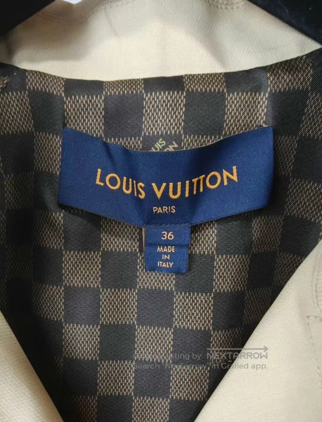 Louis Vuitton Louis Vuitton Trench Coat. Size M / US 6-8 / IT 42-44 - 4 Thumbnail