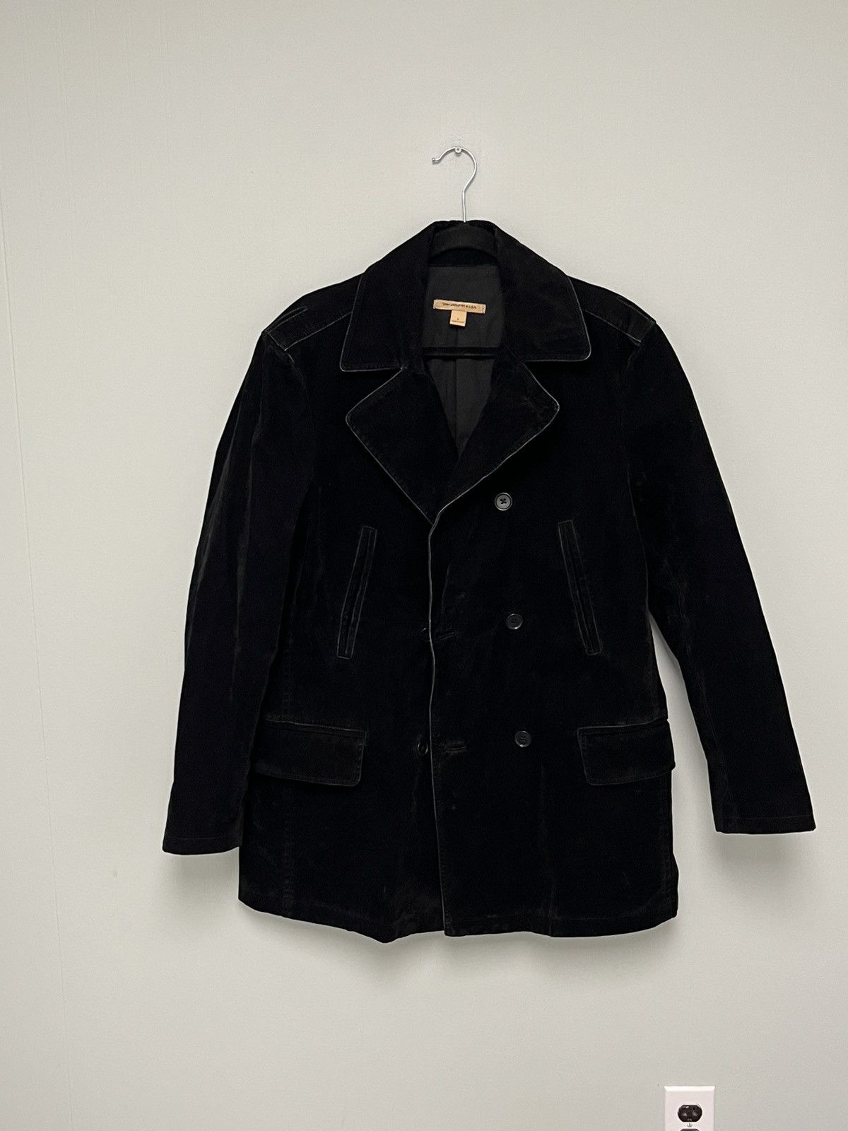John Varvatos Flocked velvet coat. Size Size US M / EU 48-50 / 2 - 2 Thumbnail