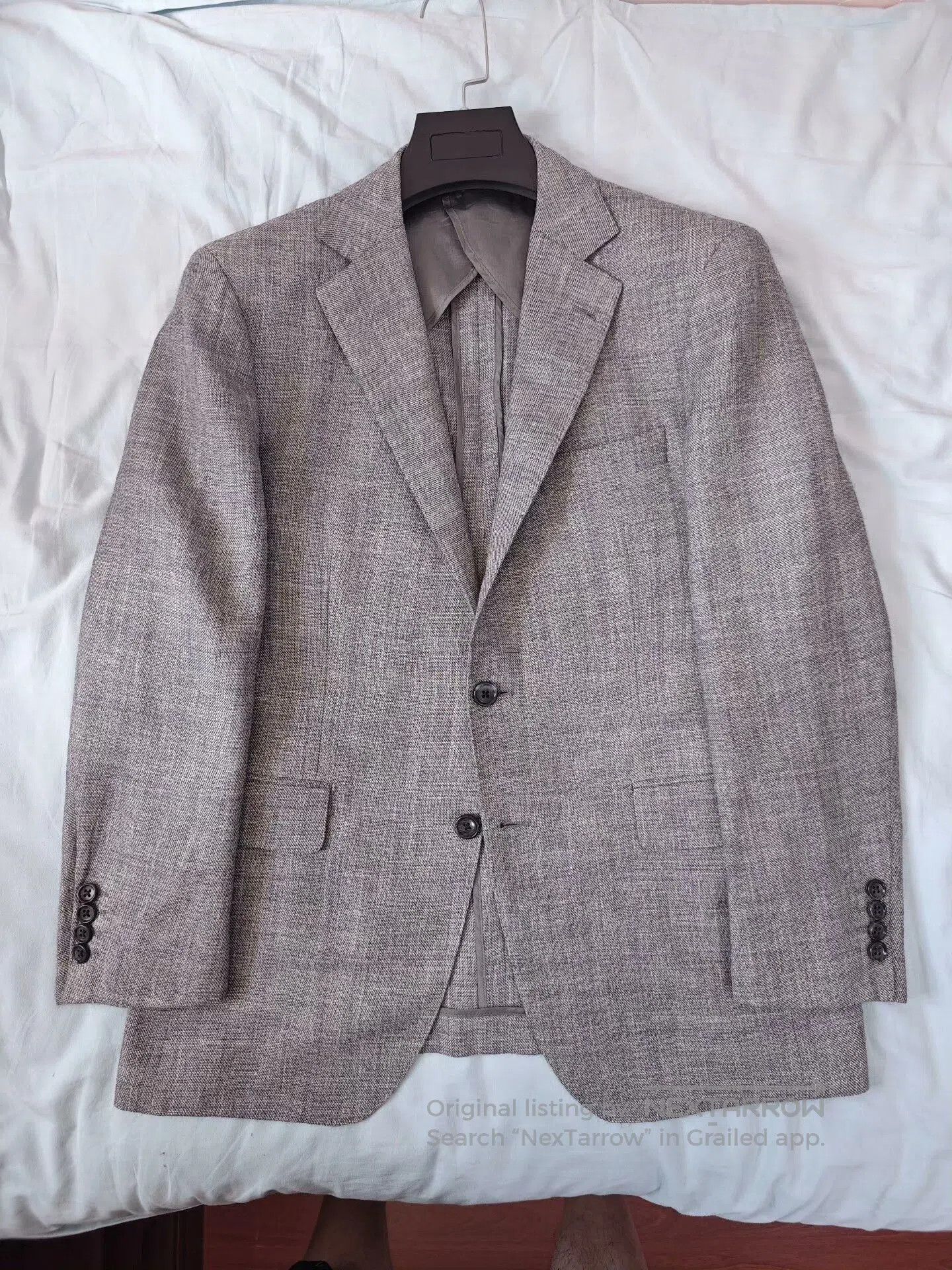 Ede & Ravenscroft Custom Ede Ravenscroft Gray Suit Jacket. Size US M / EU 48-50 / 2 - 5 Thumbnail
