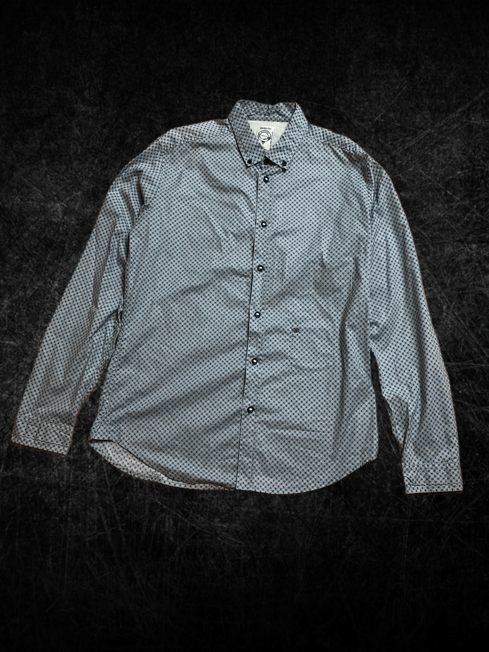 Diesel DIESEL Men’s Cotton Button-Up Shirt Classic Fit Size US XL / EU 56 / 4 - 1 Thumbnail