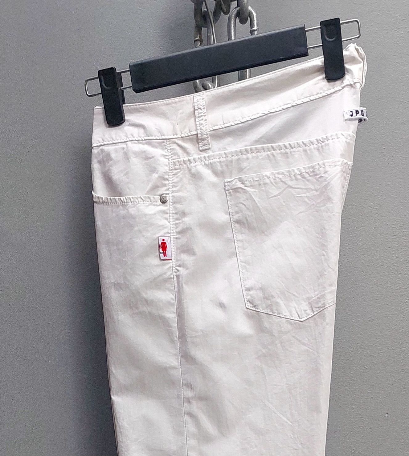 Jean Paul Gaultier Gaultier Jeans White Button Fly Pants Size US 30 / EU 46 - 5 Thumbnail