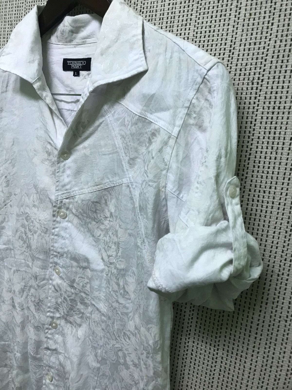 Tornado Mart made in japan‼️ARCHIVE tornado mart flower design very rare Size US L / EU 52-54 / 3 - 10 Thumbnail
