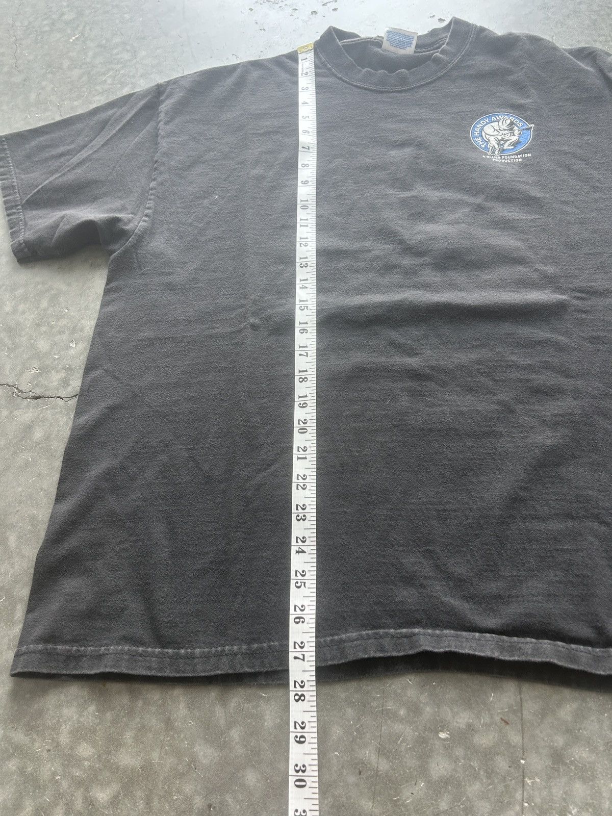 Hanes × Vintage Vintage Y2K Faded Black Blues Awards Graphic Tee Beale St Size US XL / EU 56 / 4 - 10 Thumbnail